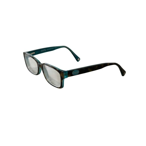 Coach HC 6040 Brooklyn Eyeglasses 5116 Dark Tortoise Teal Designer Frames Luxury - Picture 3 of 9